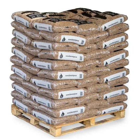 Pellets de bois Woods & Fields 1320 kg – 88 sacs de 15 kg, écologique