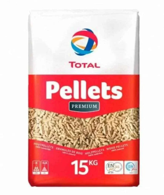 Pellets résineux premium DINplus 990 kg – 66 sacs de 15 kg, 0,5 % de cendres