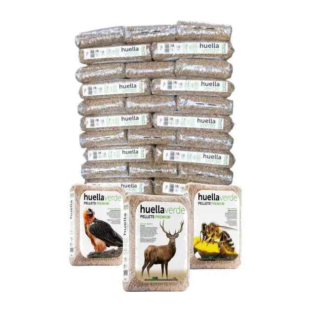 Pellets de bois 100 % naturels 6 mm – sans additifs, livraison sur palette