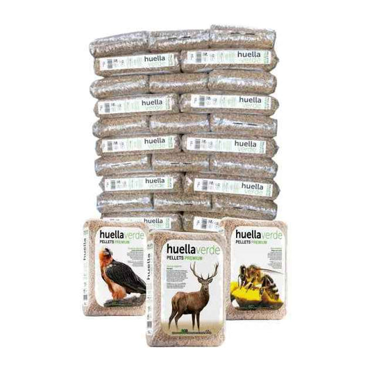Pellets de bois 100 % naturels 6 mm – sans additifs, livraison sur palette