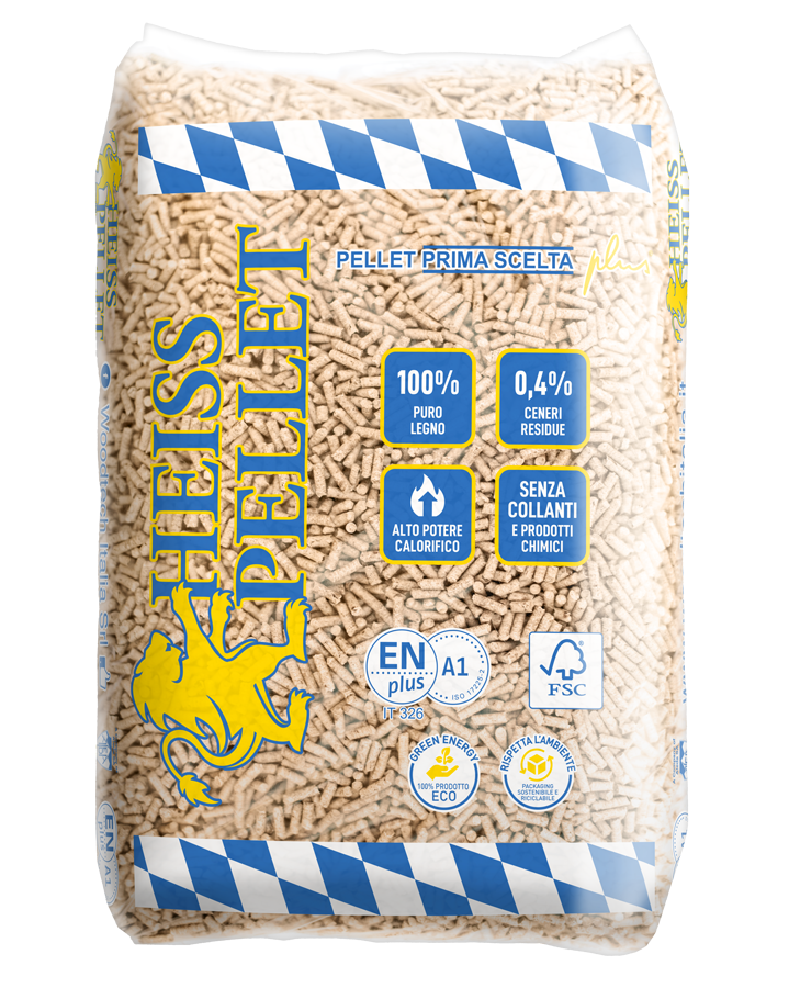 Pellets résineux premium 6 mm – épicéa & résineux, biomasse, palette