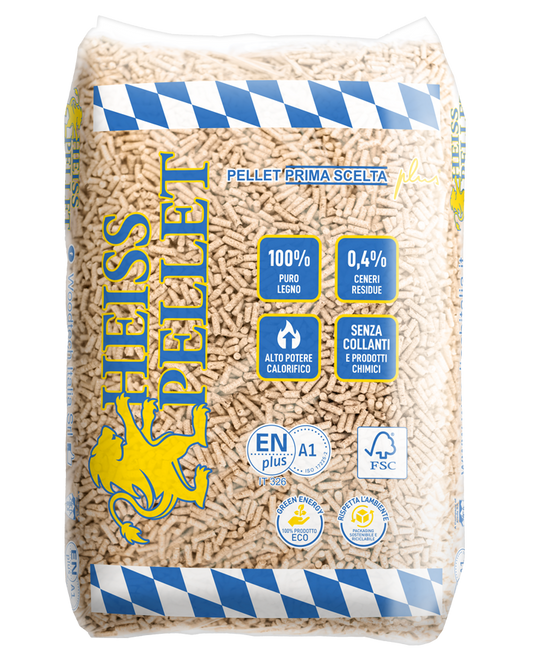 Pellets résineux premium 6 mm – épicéa & résineux, biomasse, palette