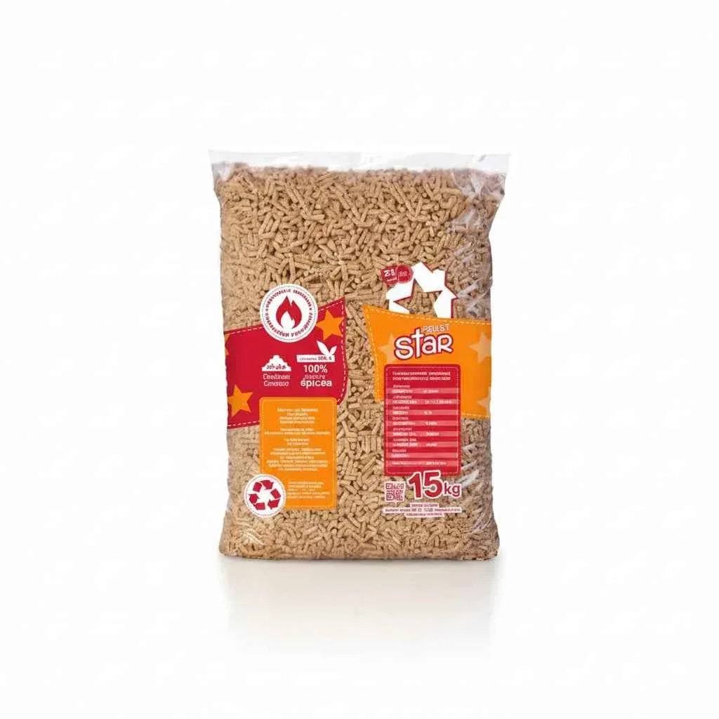 PELLET STAR – Granulés de Bois ENplus A1 100 % Épicéa