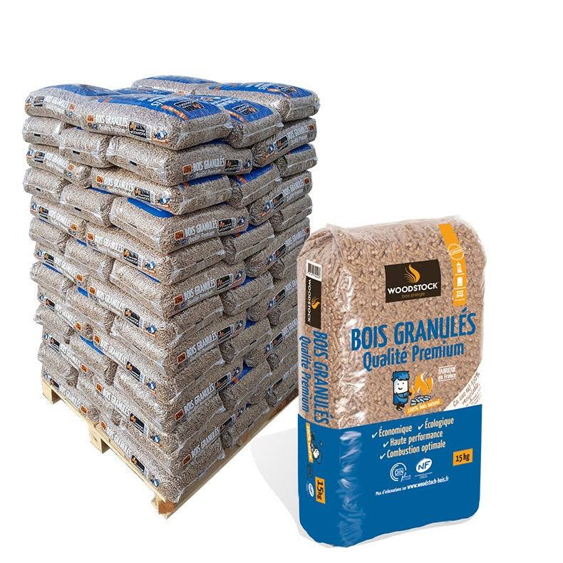WOODSTOCK – Granulés de Bois Premium DINplus & NF
