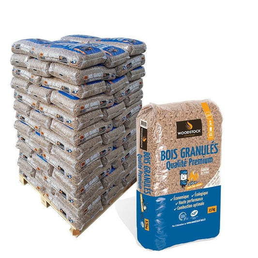WOODSTOCK – Granulés de Bois Premium DINplus & NF