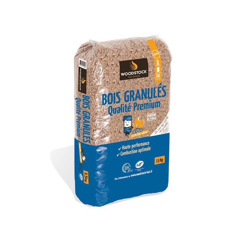 WOODSTOCK – Granulés de Bois Premium DINplus & NF