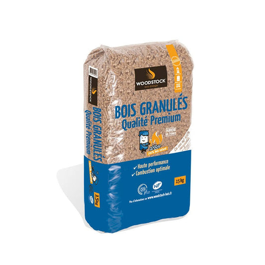 WOODSTOCK – Granulés de Bois Premium DINplus & NF