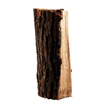 Bois de chauffage chêne séché en chambre 25 cm – demi-palette 450 kg