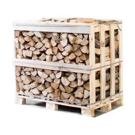 Bois de chauffage charme séché en chambre, 25 cm – demi-palette 450 kg