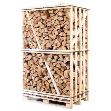 Bois de chauffage hêtre séché en chambre 33 cm – palette entière 900 kg