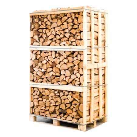 Bois de chauffage chêne séché en chambre 25 cm – palette entière 850 kg