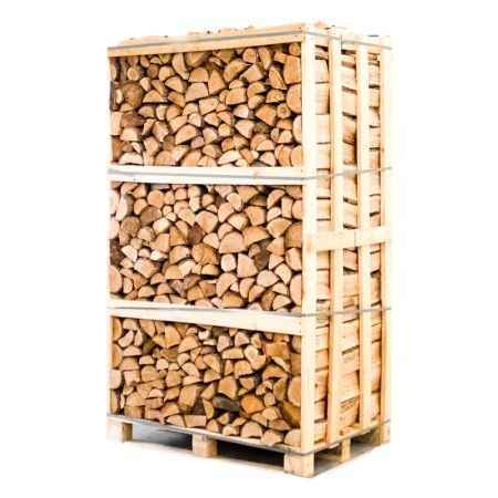 Bois de chauffage chêne séché en chambre 30-33 cm – palette entière 850 kg