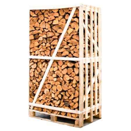 Bois de chauffage aulne séché en chambre 25 cm – palette entière 800 kg