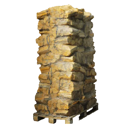 Bois de chauffage frêne séché en chambre, 25 cm – 88 filets de 22 L