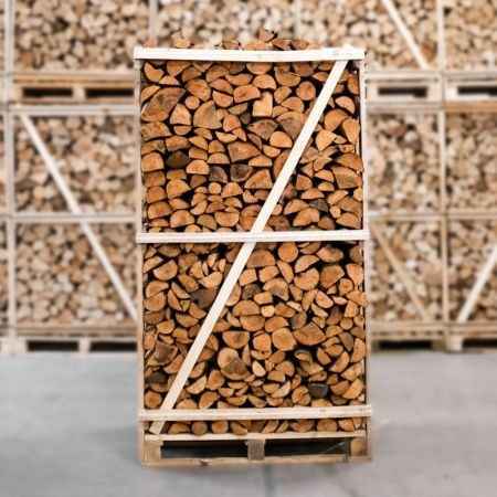 Bois de chauffage aulne séché en chambre 25 cm – palette entière 800 kg